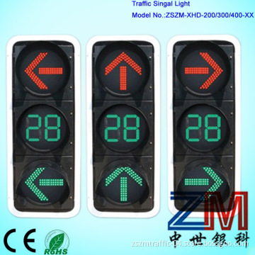 Red Green Arrow Roadway Indicator LED Traffic Signal Light/Arrow Signal Light